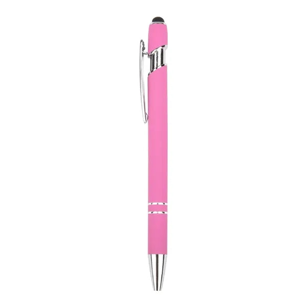 Ellipse Soft W/Stylus-Laser Engraved-Metal Pen