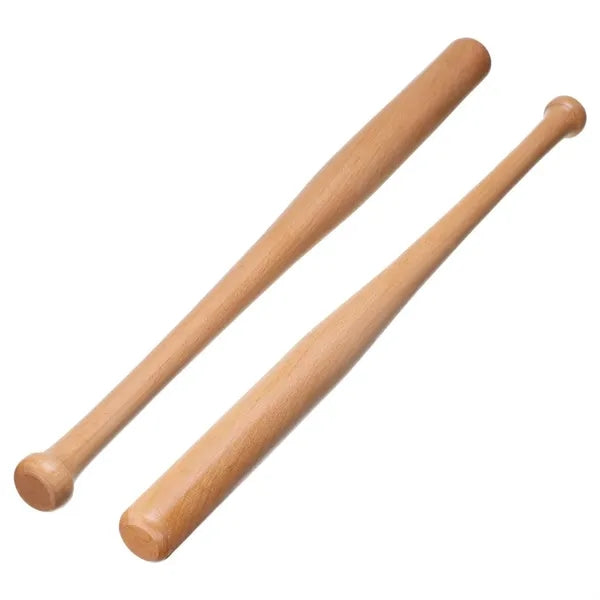 18" Natural Wooden Baseball Bat