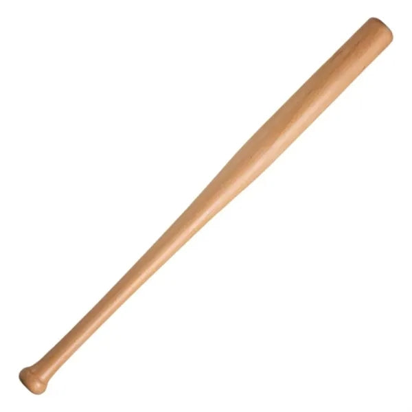 18" Natural Wooden Baseball Bat