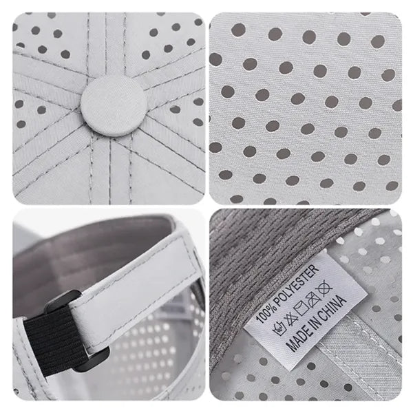 Quick-Dry Perforated Sports Baseball Cap