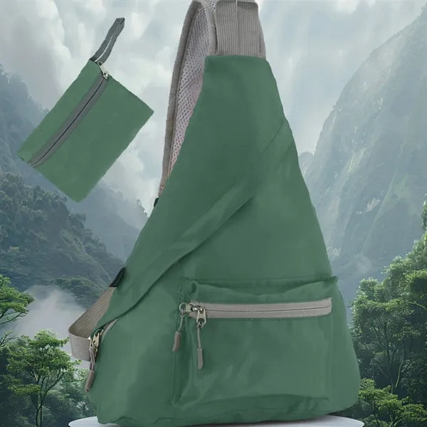 Foldable Lightweight Crossbody Travel Sling Backpack Bag
