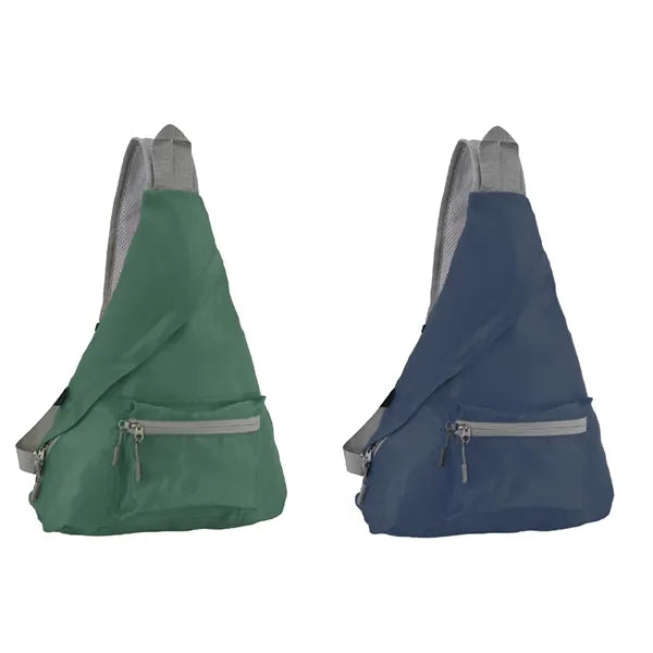 Foldable Lightweight Crossbody Travel Sling Backpack Bag