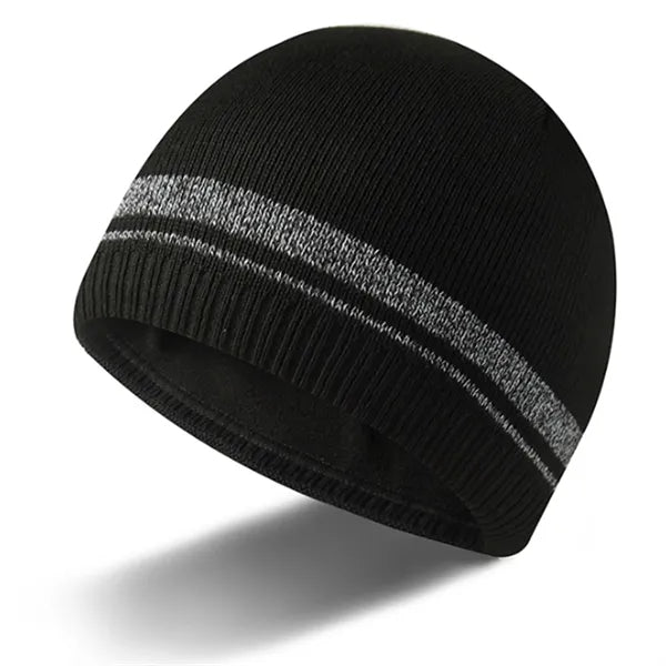 Winter Knit Beanie Hat With Soft Lining For Cold Weather