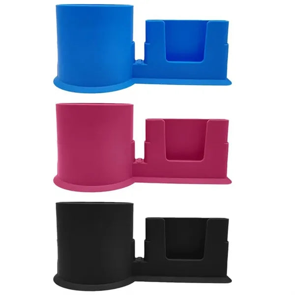 Plastic Paddle Board Cup Holder Phone Stand Mount Organizer