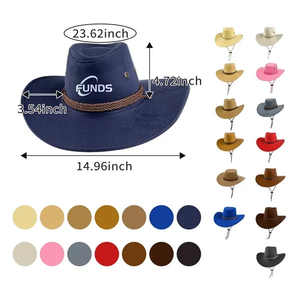 Suede Cowboy Hat