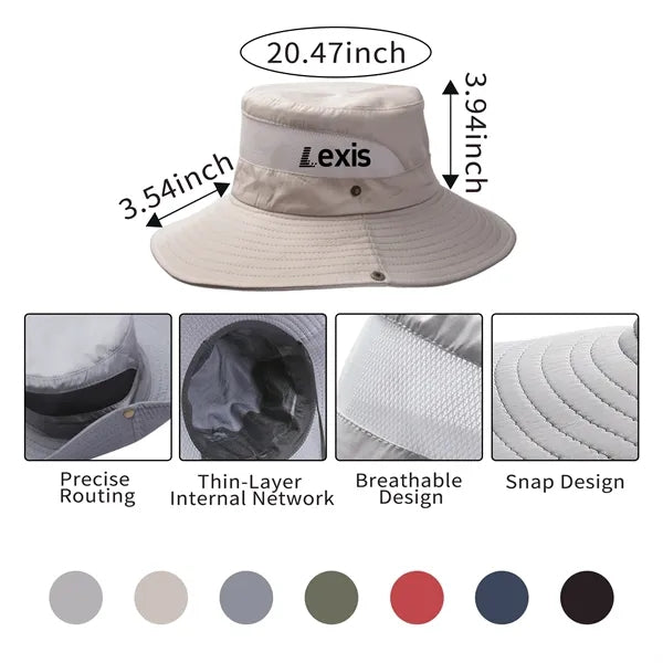 Summer Mesh Breathable Bucket Hat
