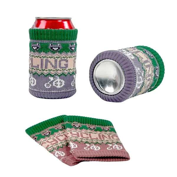 Knitted Can Cooler Sleeve