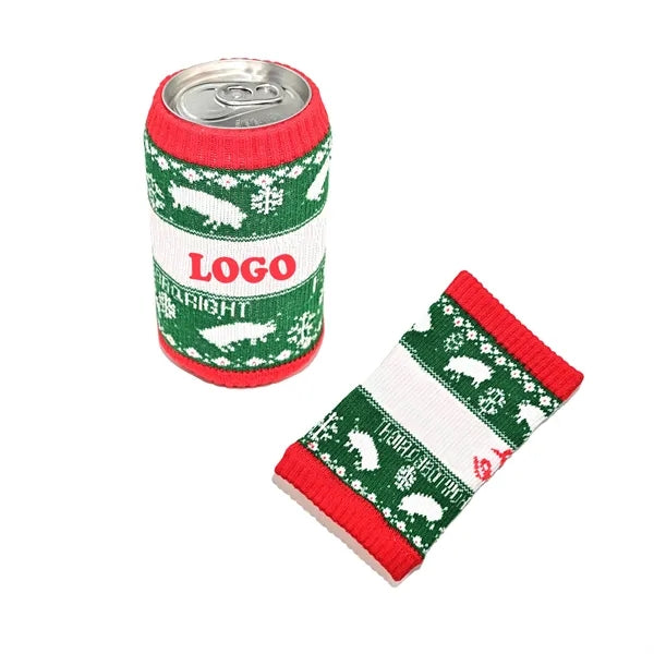Knitted Can Cooler Sleeve