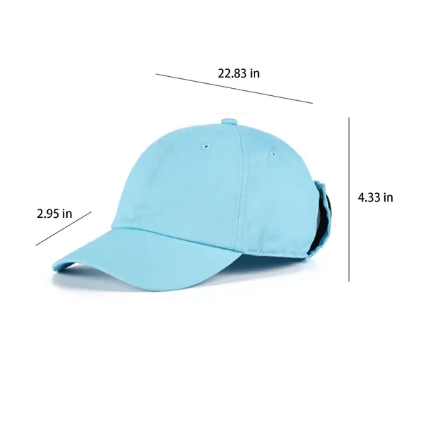 Pilot Style Sports Baseball Cap With Built In Sunglasses