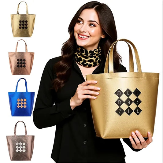 Metallic Fashion Tote Bag