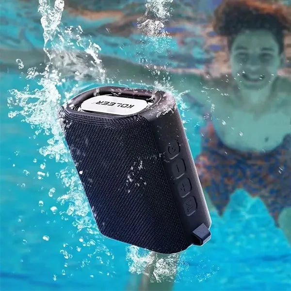 Waterproof Bluetooth Speaker With Deep Bass