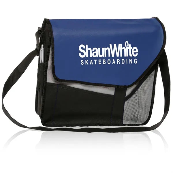 Slanted Flap Messenger Bag