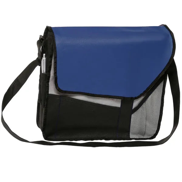 Slanted Flap Messenger Bag