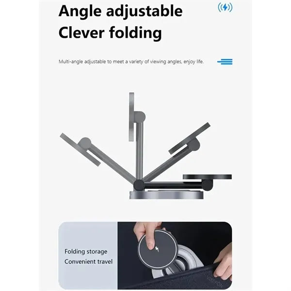 Magnetic Wireless Fast Charging Station for Multiple Devices