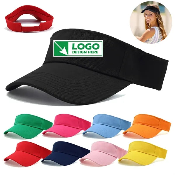 Adjustable Athletic Sun Sports Visor Hat