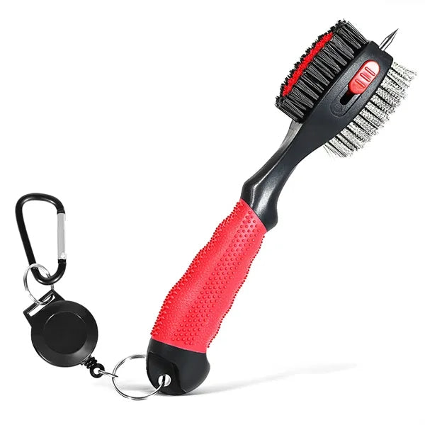 Retractable Groove Cleaner Golf Brush