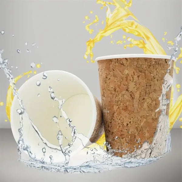 8oz/10oz/12oz/16oz Diposable Cork Paper Cup