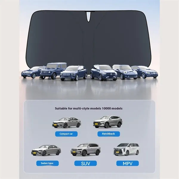 Windshield Sun Shade Umbrella With UPF50+ UV Protection