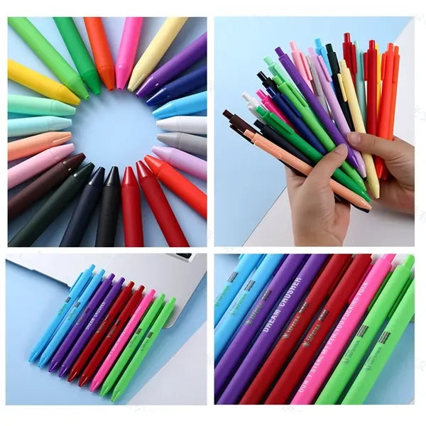 Multi Colored Ballpoint Pens for Smooth Writing
