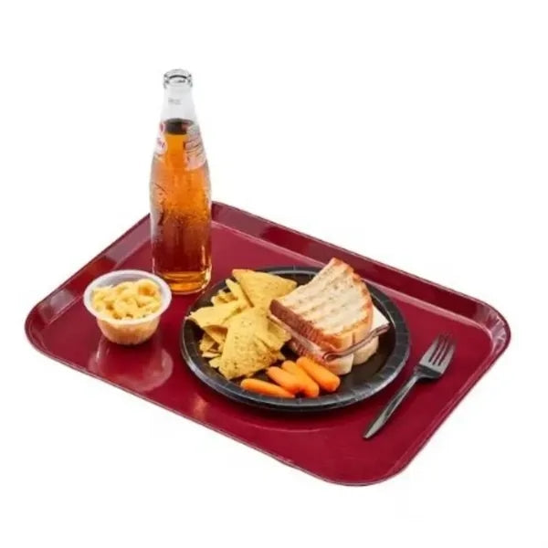 Restaurant Melamine Plate Plastic Fast Food Serving Tray