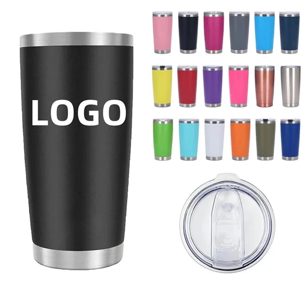 20oz Tumbler, Stainless Steel Insulated Coffee Travel Mug