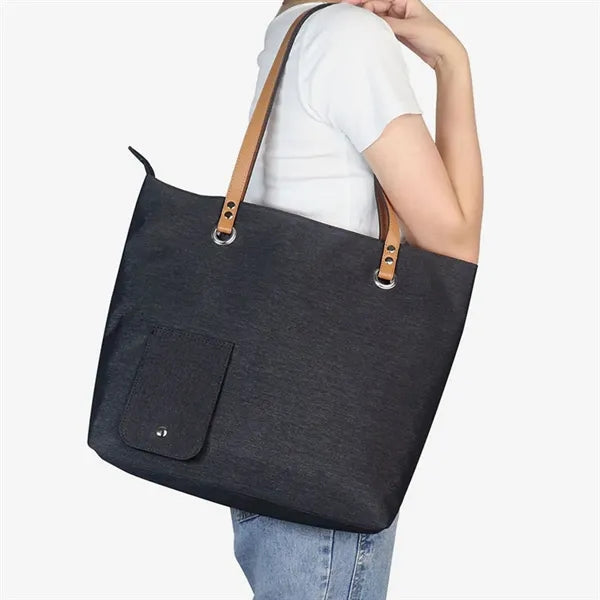 Stylish Functional Wine Tote Bag with Hidden Compartment