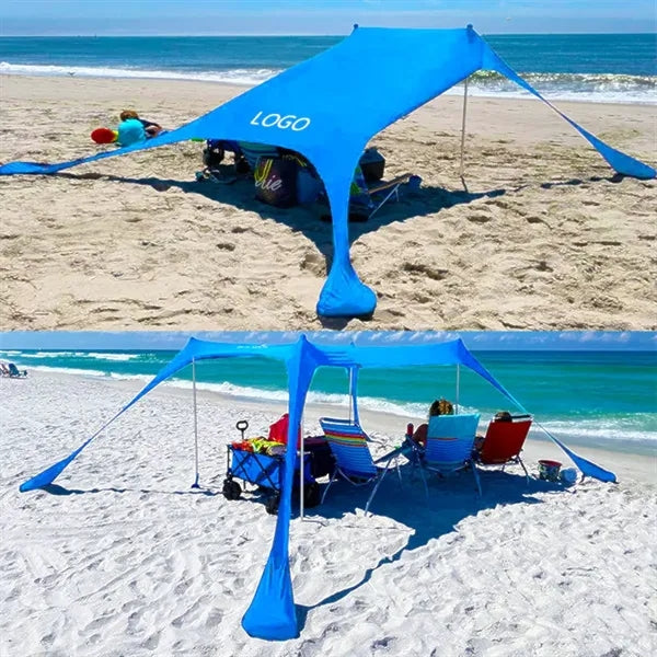 Elastic Sun Shade Canopy Tent For Beach And Outdoor Events
