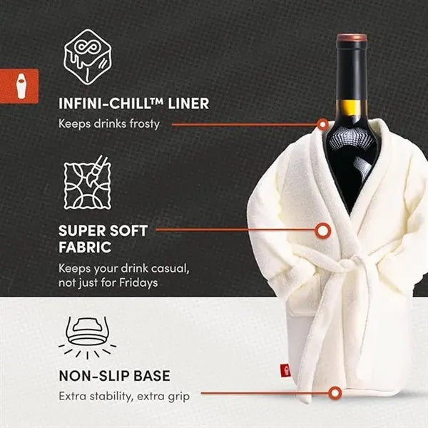 Branded Resort Robe Wine Cooler-Insulated Can Cooler