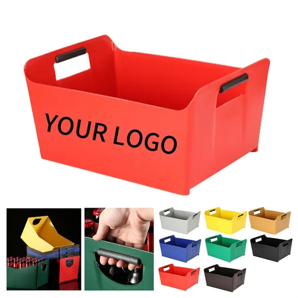 Plastic Beer Bottle Storage Tote
