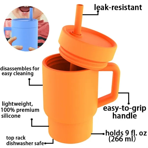 Baby Silicone Sippy Cup