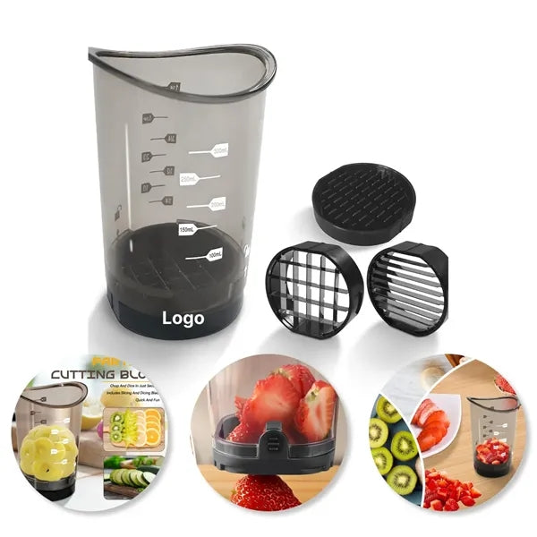Stainless Steel Fruit Slicer For Strawberry And Melon Prep