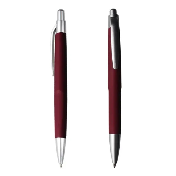 Logo Plastic Retractable Ballpoint Pen