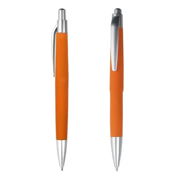 Logo Plastic Retractable Ballpoint Pen