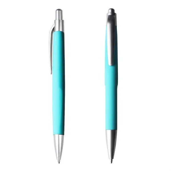 Logo Plastic Retractable Ballpoint Pen