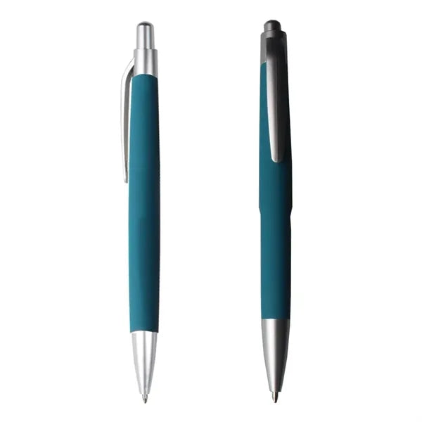 Logo Plastic Retractable Ballpoint Pen