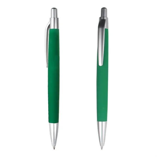 Logo Plastic Retractable Ballpoint Pen