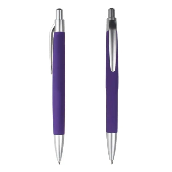 Logo Plastic Retractable Ballpoint Pen