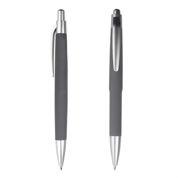 Logo Plastic Retractable Ballpoint Pen