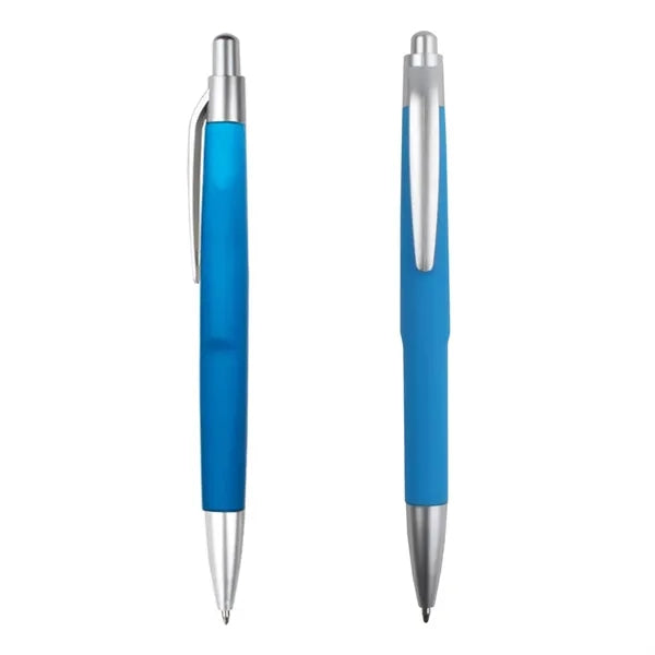 Logo Plastic Retractable Ballpoint Pen