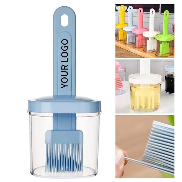 Silicone BBQ Brush with Oil Bottle