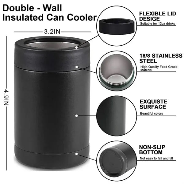 12oz 304 Stainless Steel Cold-Retention Can
