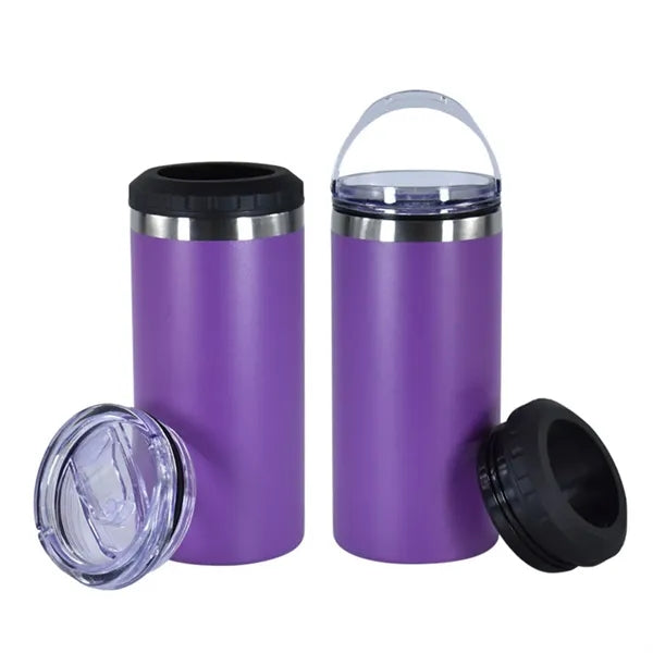 16oz Multi-Functional 304 Stainless Steel 4-In-1 Cooler