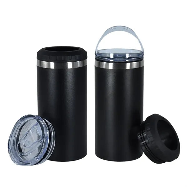 16oz Multi-Functional 304 Stainless Steel 4-In-1 Cooler