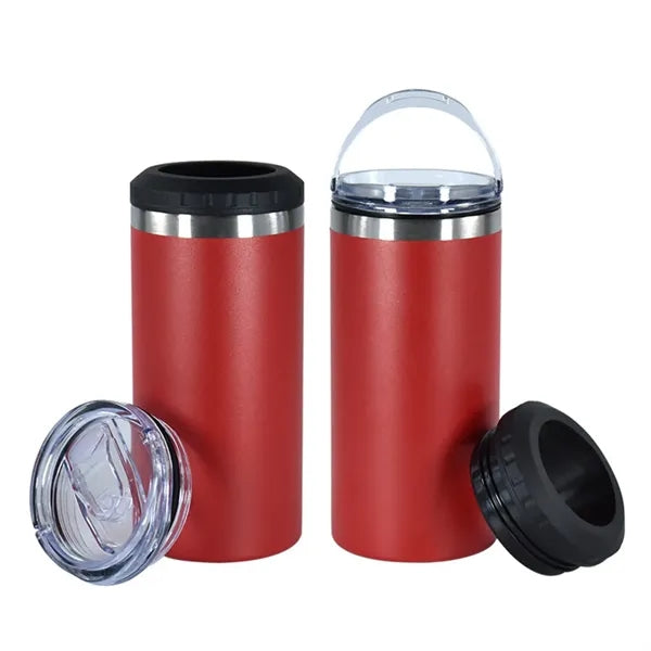 16oz Multi-Functional 304 Stainless Steel 4-In-1 Cooler