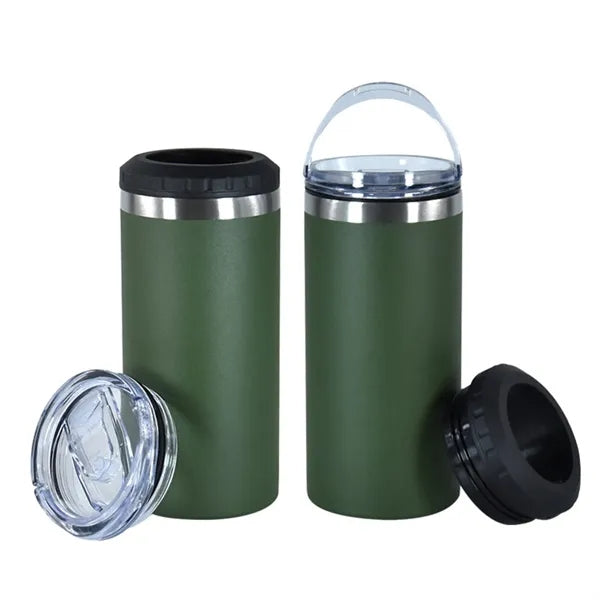 16oz Multi-Functional 304 Stainless Steel 4-In-1 Cooler