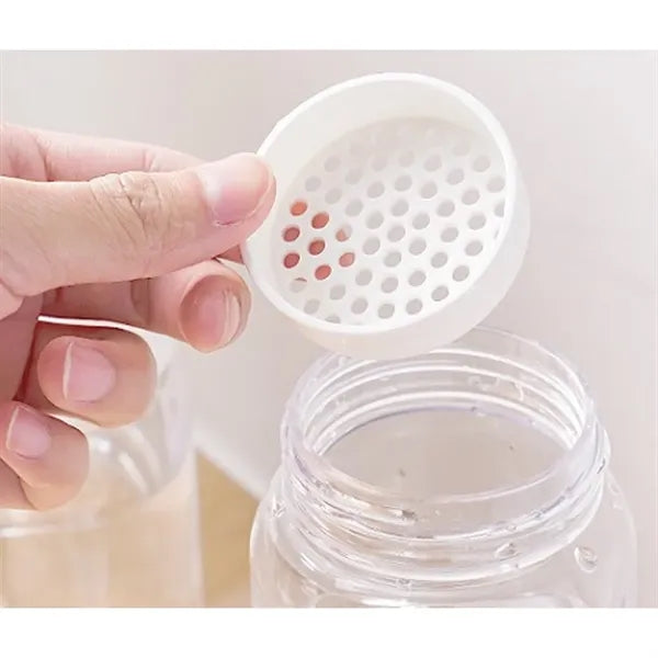 Large Capacity Sports Water Bottle with Straw for Summer