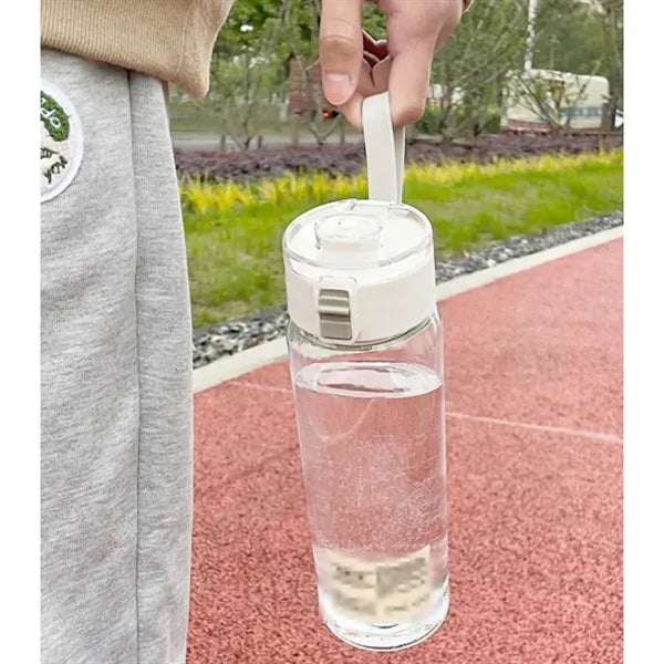 Large Capacity Sports Water Bottle with Straw for Summer