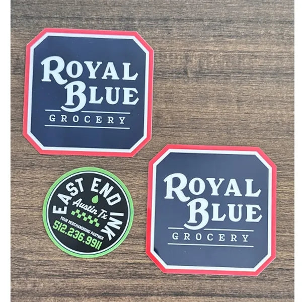 Multi-shape Colorful Waterproof PVC Stickers
