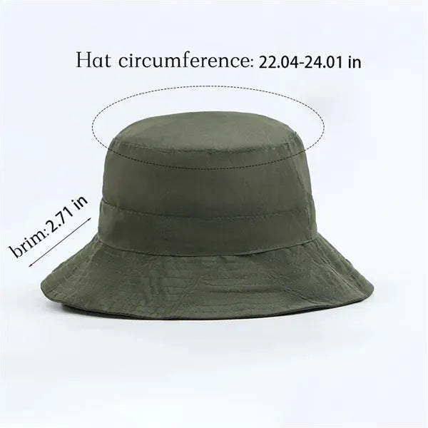 Embroidered UV Bucket Hat Personalized Logo Design