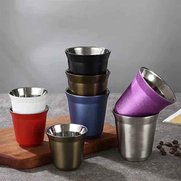 5.4oz Double Wall Stainless Steel Coffee Mug